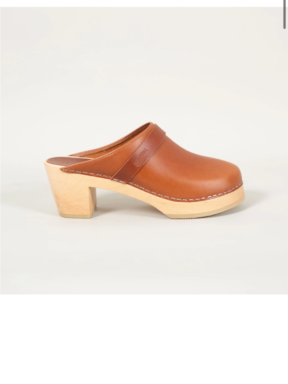 🌟Fuzzy Leather Clogs
